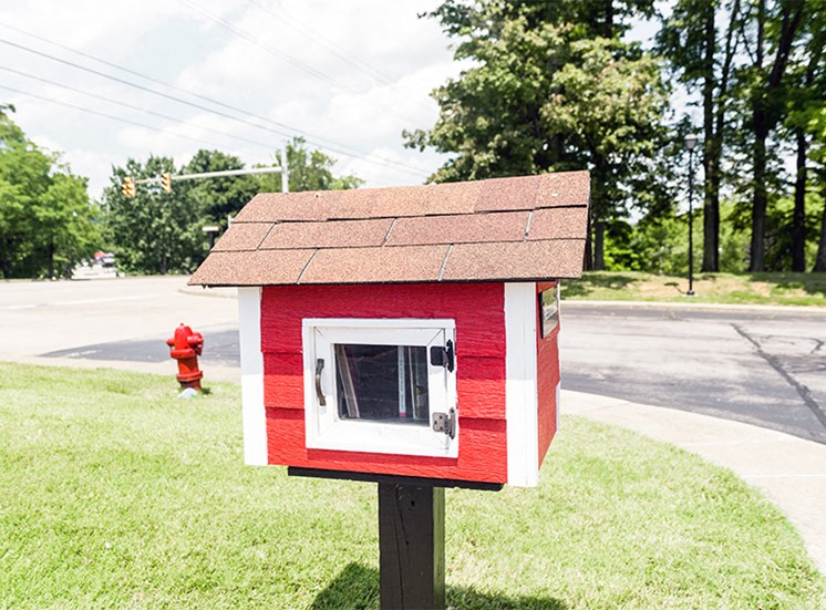 Community Book Box Library at Carriage House New Albany